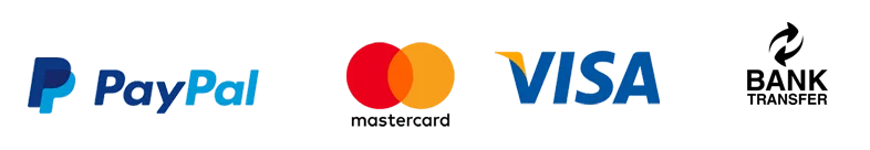 Metodi di pagamento accettati